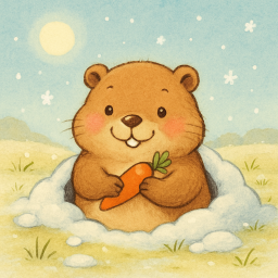 Groundhog Day social post image